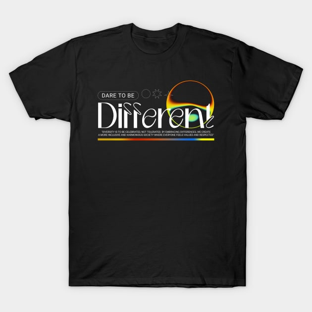 Embracing Diversity and Acceptance in Every Identity T-Shirt T-Shirt by Melanin Dream